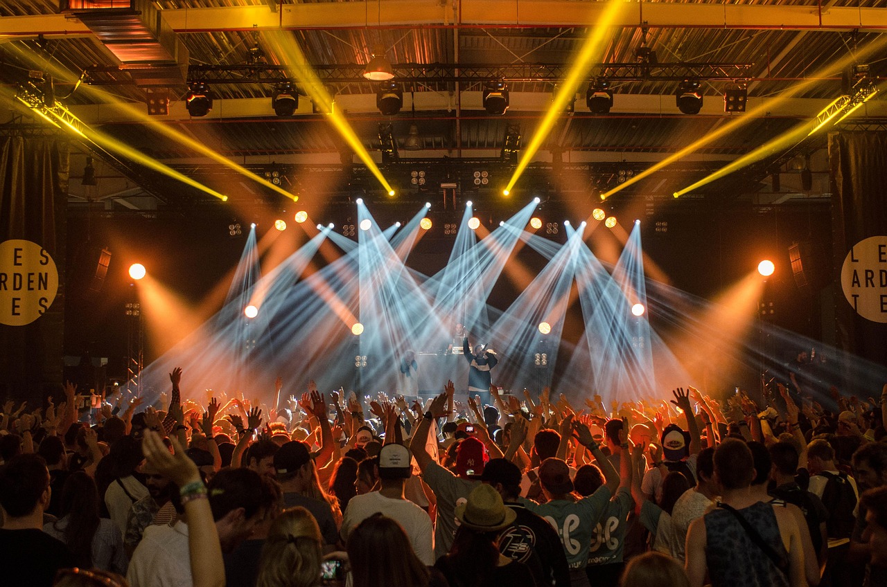 Live band performing on stage at an Australian venue